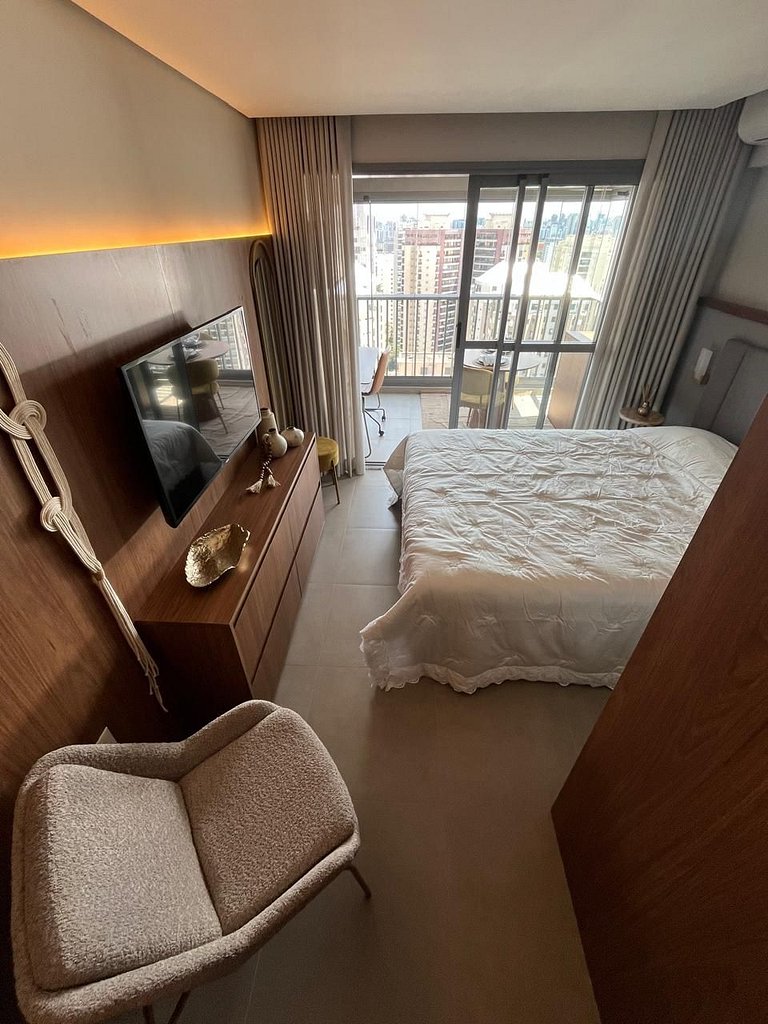 Studio de luxo em Moema