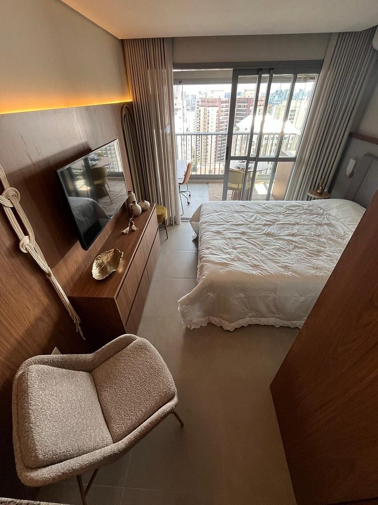 Studio de luxo em Moema
