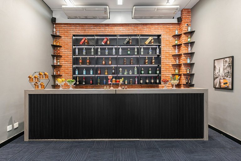 Apartamento em Hotel com café da manhã incluso