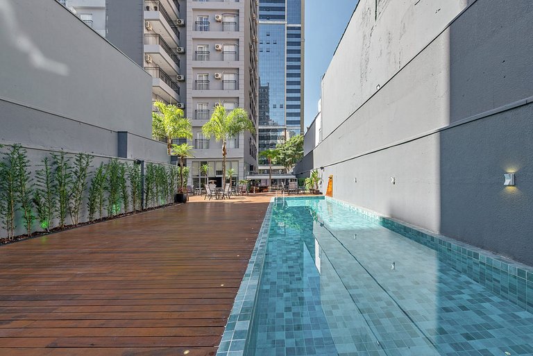 Apartamento em Hotel com café da manhã incluso