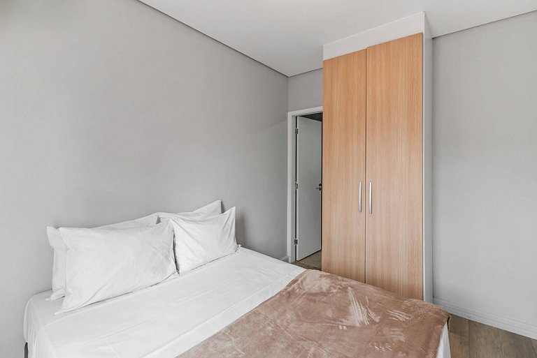 Apartamento em Hotel com café da manhã incluso