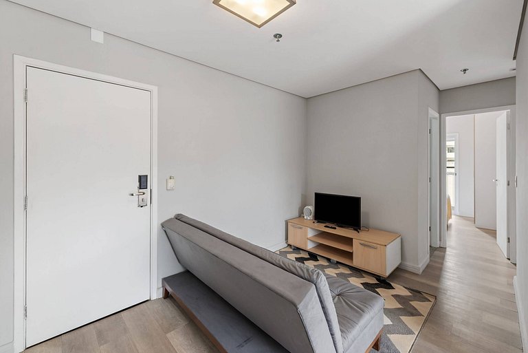 Apartamento em Hotel com café da manhã incluso