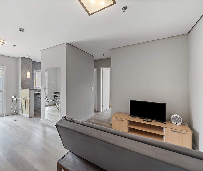 Apartamento em Hotel com café da manhã incluso